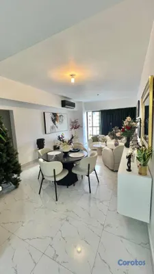 apartamentos - Apartamento en venta amueblado o sin amueblar en B 10