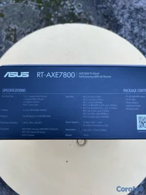 otros electronicos - Router ASUS RT-AXE7800 Wi-Fi 6E 4