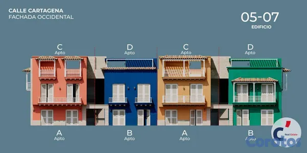 apartamentos - 2 habitaciones · Pueblito Caribeño, Vistacana · 21 13