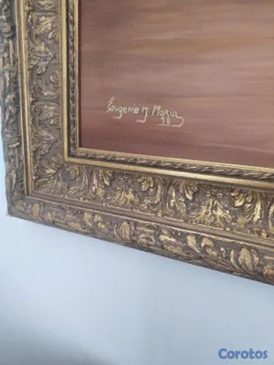 decoración y accesorios - CUANDROSY PINTURAS, EN ÓLEO EN EXCELENTES CONDICIONES  6