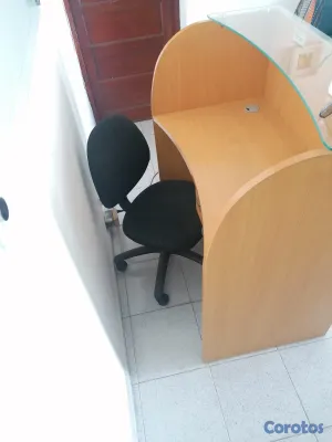 articulos de oficina - counter recepción y silla

 2