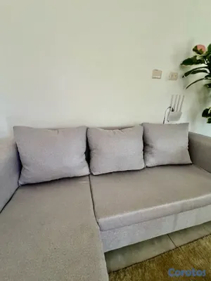 muebles y colchones - vendo bello mueble modular estilo L más mesa de centro  7