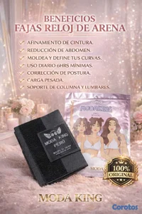 FAJAS RELOJ DE ARENA MODA KING