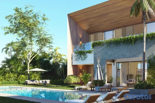 casas vacacionales y villas - villa de lujo con piscina en la exclusiva zona de cap cana República Dominicana  2