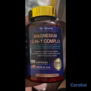 Magnesio 12-in-1 Contiene 12 formas de magnesio 70
