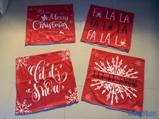 decoración y accesorios - forros y cojines navideños 3