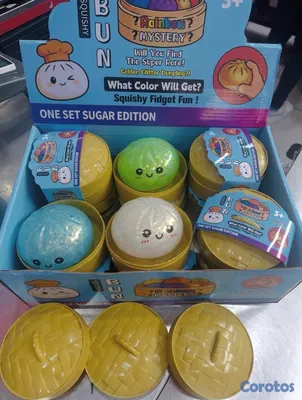 juguetes - 🥟✨ SQUISHY DUMPLING MISTERIOSO 🌈



 7