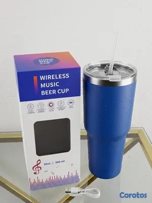 cocina - Vaso Térmico Premium con Bocina Bluetooth Recargab 2