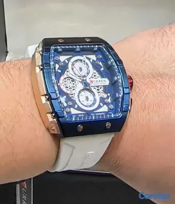 joyas, relojes y accesorios - Reloj Curren militar deportivo Cronografo fechero  3