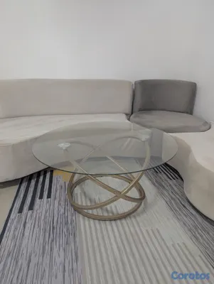 muebles y colchones - Mesa de centro de sala 2