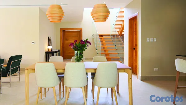 casas vacacionales y villas - Villa en venta en Punta Cana con piscina privada 4