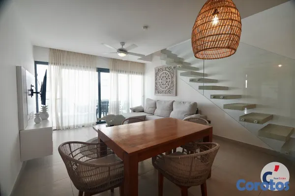 apartamentos - Penthouse Amueblado de 3 Habitaciones en Renta en  2