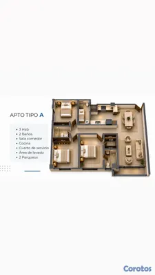 apartamentos - Residencial Frangel David, Urbanización Mirador del Oeste 3