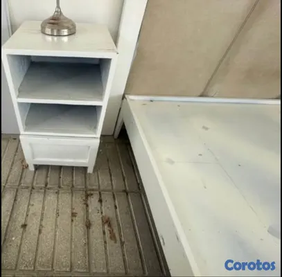 muebles y colchones - JUEGO DE HABITACIÓN USADO TAMAÑO QUEEN INCLUYE  COLCHON  TODO  EN BUEN ESTADO 4