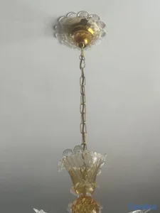 Lámparas de cristal de Murano 