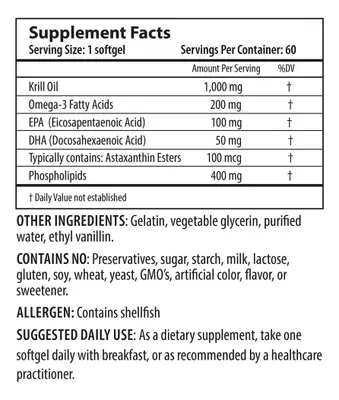 Salud y Equipamiento Médico - Aceite Krill 1000mg Prohealth - Un - Unidad A $4665 2