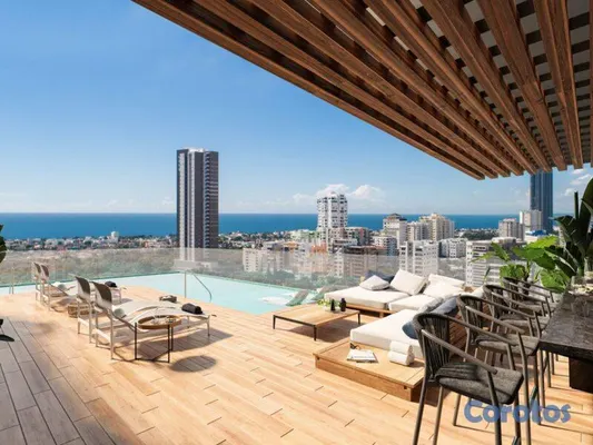 apartamentos - Exclusiva torre residencial ubicada en la avenida Enriquillo 8