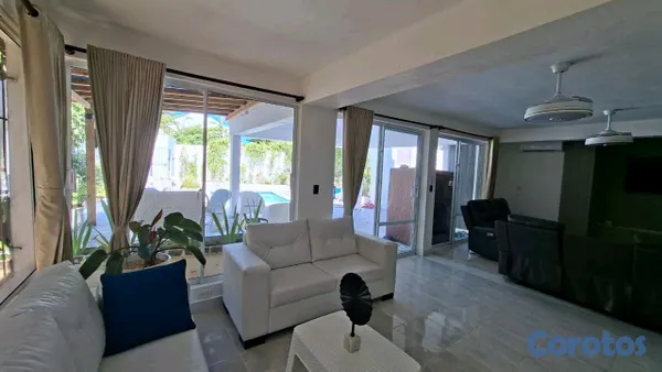 casas - villa amplia y hermosa en puerto plata  2