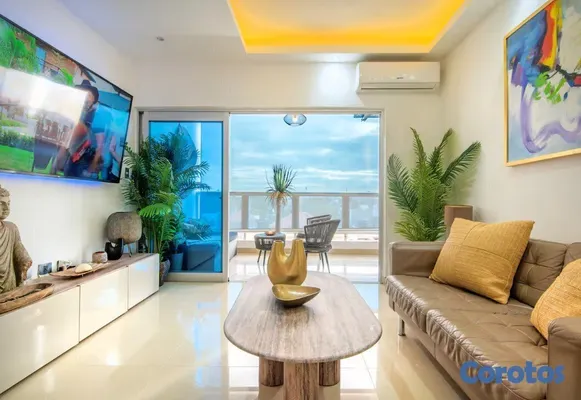apartamentos - Apartamento Amueblado en Alquiler – Alma Rosa I  C 6