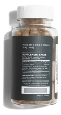 Salud y Equipamiento Médico - Pure For Men Suplemento Vegano  De Fibra De Limpieza Original 2