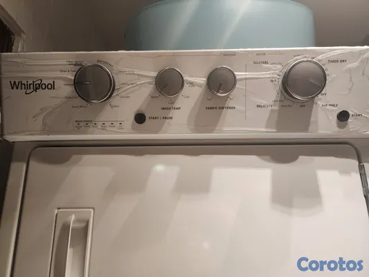 electrodomesticos - Whirlpool Lavadora Secadora a Gas 6
