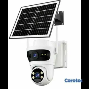 CAMARA WIFI DE EXTERIOR TIPO DOMO 360° SOLAR AP- 1