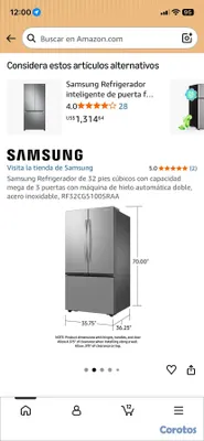 electrodomesticos - Nevera Samsung  2