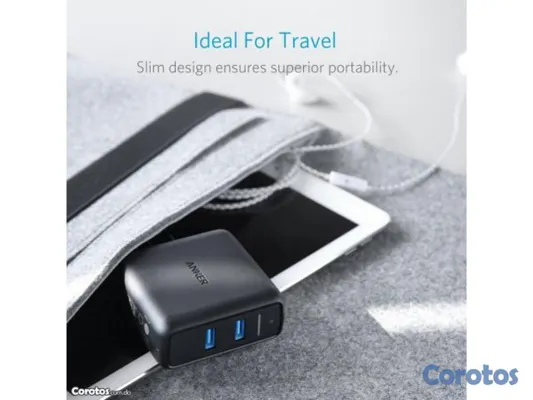 accesorios para electronica - CARGADOR PARED ANKER QUICK CHARGE 3.0  2