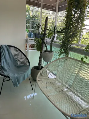 herramientas, jardines y exterior - juego de mueble exterior y terraza blanco y negro  2