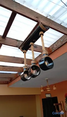 decoración y accesorios - Lámparas para sus espacios, terrazas, sala, cocina, galerias, gazebos, pergolas  3