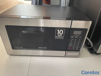 Micro ondas y air fryer 