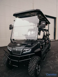 lujosos✨️  carros 🏎de golf ⛳️totalmente eléctricos⚡️ con baterías de litum 👌🏡