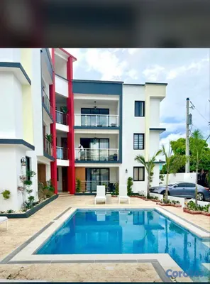 apartamentos - APARTAMENTO AMUEBLADO EN RENTA EN SOSUA A 2 MINUTO 8