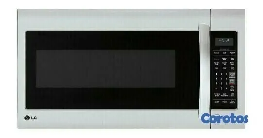 electrodomesticos - Microonda  con extractor incluido LG LMV2031ST.  NUEVO EN CAJA ORIGINAL 5