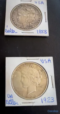 hobby y coleccion - Monedas USA Dollar Morgan 5