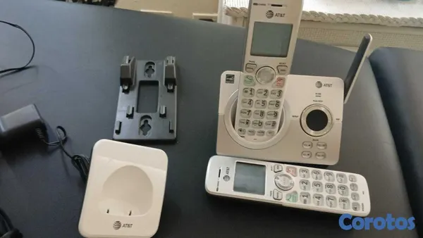otros electronicos - EN VENTA SET TELEFONO INALAMBRICO DE DOS UNIDADES, 4