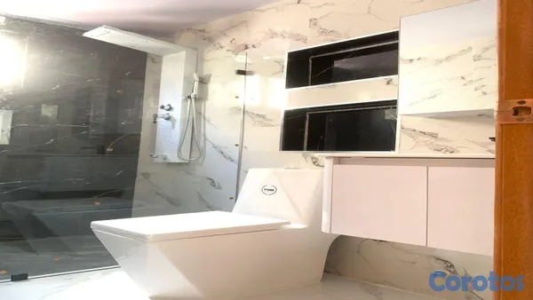 apartamentos - Venta de apartamento 3er nivel con terraza privada autopista de san isidro 9