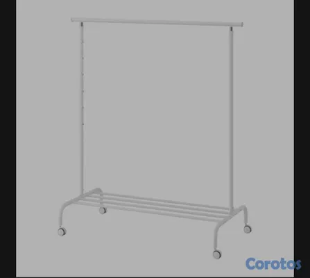 muebles y colchones - Rack de ropas de Ikea  2