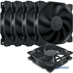 UpHere Ventilador de carcasa PWM 12BK4-5