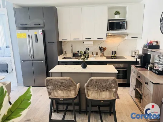 apartamentos - RENTA ELEGANTE APARTAMENTO AMUEBLADO CON VISTA PIS 5