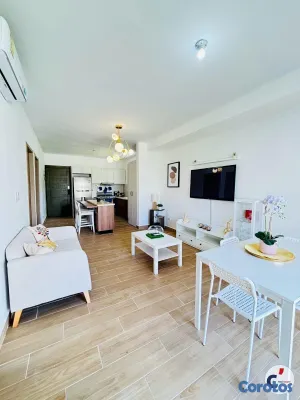 apartamentos - Hermoso apartamento completamente amueblado para r 12