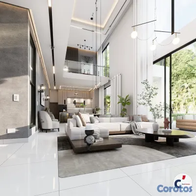casas - Residencias del Parque 38 · Cap Cana · 450 m² · Re 4
