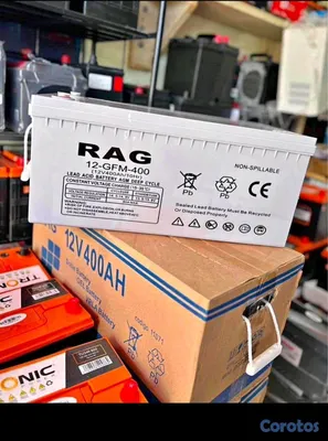 plantas e inversores - Bateria de gelatina Rag 400amp  2