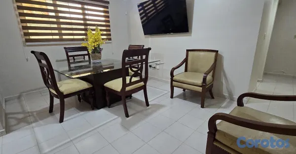 apartamentos - 1er piso amueblado las diana próximo a unión médica Santiago  11