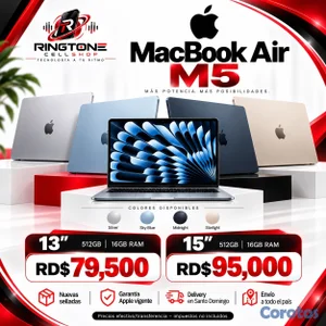 MACBOOK AIR M5 13" 15" 512/16 OFERTAS 