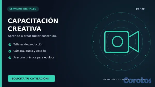 servicios profesionales - PRODUCCIÓN Y GESTION DE PODCAST  18