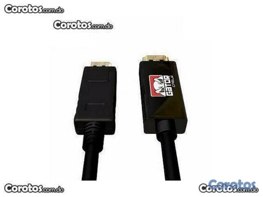 accesorios para electronica - CABLE DISPLAY PORT A HDMI 10 PIES  3