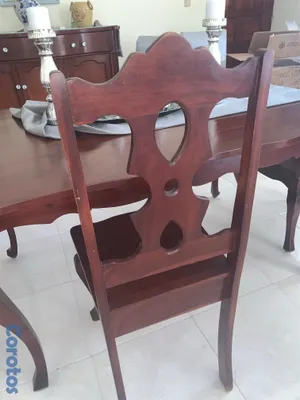 muebles y colchones - Comedor CAOBA ORIGINAL 6