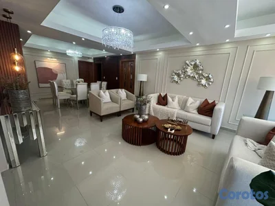 En Alquiler Apartamento amueblado en Evaristo Morales
