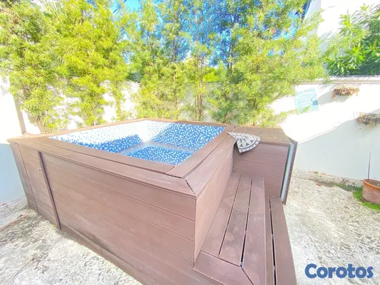 casas - casa en los Casicasgo de 4 hab . patio dos niveles y Jardin  16